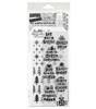 Tim Holtz Mixed-Media Stamps & Stencil-Holiday Whatnots - 5A002XXV-1GYSG - 732388251131