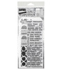 Tim Holtz Mixed-Media Stamps & Stencil-Set #62 - 5A002XXV-1GYVD - 793888447905