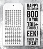 Tim Holtz Mixed-Media Stamps & Stencil-Bold Frights - 5A002XXV-1GYVL