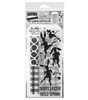 Tim Holtz Mixed-Media Stamps & Stencil-Bunny Hop - 5A002XXV-1GYVM - 691835438405