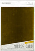 Craft Perfect Mirror Cardstock 8.5"X11" 5/Pkg-High Gloss Polished Gold - MIRRORG-9451E - 818569024517