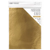 Craft Perfect Mirror Cardstock 8.5"X11" 5/Pkg-High Gloss Harvest Gold - MIRRORG-9457E - 818569024579