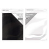 Craft Perfect Mirror Cardstock 8.5"X11" 5/Pkg-High Gloss Black - MIRRORG-9459E