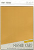 3 Pack - Craft Perfect Satin Mirror Cardstock 8.5"X11" 5/Pkg-Satin -Honey Gold - MIRRORS-9487E - 818569024876