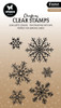 3 Pack - Studio Light Photorealistic Clear Stamps-Snowflakes - 5A002Y9V-1GZ6J - 8713943161340
