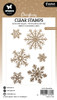 3 Pack - Studio Light Photorealistic Clear Stamps-Snowflakes - 5A002Y9V-1GZ6J