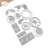 Elizabeth Craft Metal Dies-Fresh Fruit 5A002Y1Y-1GYZW