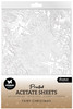 Studio Light Fairy Christmas Acetate Sheets 6/Pkg-Snow, Fairies & Stars 5A002YBB-1GZ7F - 8713943161036