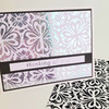 4 Pack - Deco Foil Transfer Sheets 6"X6" 12/Pkg-Silver Sparkle - 5A002JZM-1GZ1M