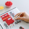 Perler 3D Fused Bead Kit-London Bus - 5A002Z3D-1H0JL