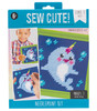 3 Pack - Colorbok Sew Cute! Needlepoint Kit-Narwhal - 74652 - 765468746524