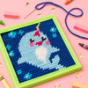 3 Pack - Colorbok Sew Cute! Needlepoint Kit-Narwhal - 74652