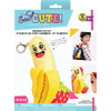 3 Pack - Colorbok Sew Cute! Felt Backpack Clip Kit-Banana - 34004930 - 718813409483