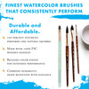 Princeton Series 4750 Neptune Synthetic Squirrel Brush-Short Handle Aquarelle 1/4" - 5A002ZF3-1H0WT Princeton Series 4750 Neptune Synthetic Squirrel Brush-Short Handle Aquarelle 1/4" - 5A002ZF3-1H0WT