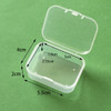 3 Pack - Dress My Craft Clear Storage Boxes 6/Pkg-Rectangular, 5.5x4cm - 5A003092-1H1SP