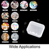 Dress My Craft Clear Storage Boxes 6/Pkg-Rectangular, 4.5x3.7cm - 5A003095-1H1SM Dress My Craft Clear Storage Boxes 6/Pkg-Rectangular, 4.5x3.7cm - 5A003095-1H1SM