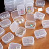 Dress My Craft Clear Storage Boxes 6/Pkg-Rectangular, 5.5x4cm - 5A003092-1H1SP