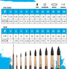Princeton Series 4750 Neptune Synthetic Squirrel Brush-Short Handle Round Size 2 5A002ZF8-1H0VS