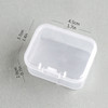 3 Pack - Dress My Craft Clear Storage Boxes 6/Pkg-Rectangular, 4.5x3.7cm - 5A003095-1H1SM - 194186023271