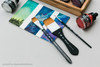 Princeton Series 4850 Aqua Elite Synthetic Watercolor Brush-Short Handle Travel Round Size 4 - 5A002Z8Y-1H0R2