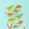 6 Pack - Sticko Tiny Stickers-Dinosaur Silhouettes - 8600124