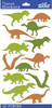 6 Pack - Sticko Tiny Stickers-Dinosaur Silhouettes - 8600124