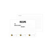 3 Pack - Echo Park Recipe Cards 4"X6"-Bee Happy - 5A0030LG-1H22W 3 Pack - Echo Park Recipe Cards 4"X6"-Bee Happy - 5A0030LG-1H22W