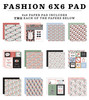 3 Pack Echo Park Double-Sided Paper Pad 6"X6"-Fashion 5A0030BZ-1H1XR - 810179817985