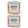 2 Pack - Bernat Blanket Patchwork Yarn-Tropical Splash - 5A002Z44-1H18T