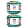 2 Pack - Bernat Blanket All In One Blanket Granny Square Yarn-Seaside Shine - 5A002Z43-1H18Z 2 Pack - Bernat Blanket All In One Blanket Granny Square Yarn-Seaside Shine - 5A002Z43-1H18Z