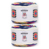 2 Pack - Bernat Blanket All In One Blanket Granny Square Yarn-Retro Pop - 5A002Z43-1H19P