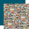 25 Pack National Parks Double-Sided Cardstock 12"X12"-National Park Stamps 5A00309N-1H1WC - 810179816919
