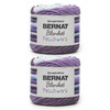 2 Pack - Bernat Blanket Patchwork Yarn-Purple Pop - 5A002Z44-1H1B6