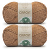 2 Pack - Caron Simply Me Yarn-Caramel Heather - 5A002X8W-1GY9G