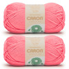 2 Pack - Caron Simply Me Yarn-Pretty In Pink - 5A002X8W-1GY87