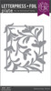 Hero Arts Letterpress & Foil Plate-Decorative Floral, Lovely - 5A00313H-1H2NZ - 085700946261