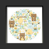 Doodlebug Design Shadow Box Insert Kit-Bee Happy - 5A00311L-1H2LL Doodlebug Design Shadow Box Insert Kit-Bee Happy - 5A00311L-1H2LL