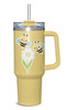 Doodlebug Water Bottle Sticker Doodles-Just Bee-cause, Bee Happy - 5A00312V-1H2LR