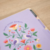 Happy Planner Chenille Embroidery 12-Month Planner-Bloom & Glow; Jul '25 - Jun '26 - 5A002X2W-1GY3F
