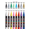 POSCA 3M Paint Marker Fine Bullet Tip .9mm-1.3mm 16/Pkg-Basic 5A00316C-1H2QW