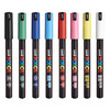 POSCA 1MR Paint Marker X-Fine Metal Tip .7mm 8pk-Basic Colors - 5A00315N-1H2SK POSCA 1MR Paint Marker X-Fine Metal Tip .7mm 8pk-Basic Colors - 5A00315N-1H2SK