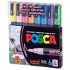 POSCA 3M Paint Marker Fine Bullet Tip 0.9mm-1.3mm 8/Pkg-Glitter - 5A0030XX-1H2F8 - 4902778292051