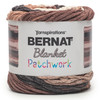 Bernat Blanket Patchwork Yarn-Coffee Bar - 5A002Z44-1H19J - 057355560215