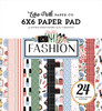Echo Park Double-Sided Paper Pad 6"X6"-Fashion - 5A0030BZ-1H1XR
