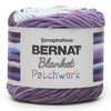 Bernat Blanket Patchwork Yarn-Purple Pop - 5A002Z44-1H1B6 - 057355560307