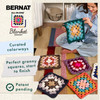 Bernat Blanket All In One Blanket Granny Square Yarn-Seaside Shine - 5A002Z43-1H18Z