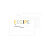 Echo Park Recipe Cards 4"X6"-Bee Happy - 5A0030LG-1H22W