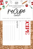 Echo Park Recipe Cards 4"X6"-Baking Spirits Bright - 5A0030JQ-1H232