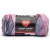 Red Heart Super Saver Bitty Stripes-Grapey - 5A002X8Q-1GY63 - 073650080883