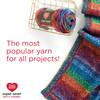 Red Heart Super Saver Bitty Stripes-Grapey - 5A002X8Q-1GY63